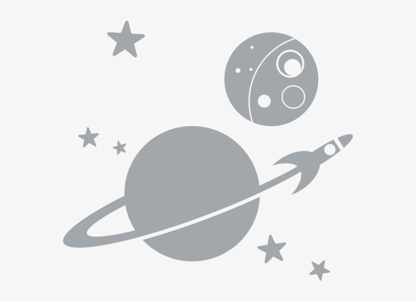 Space Monkeys Theme Wall Decal Pack - Logo Ila, transparent png download