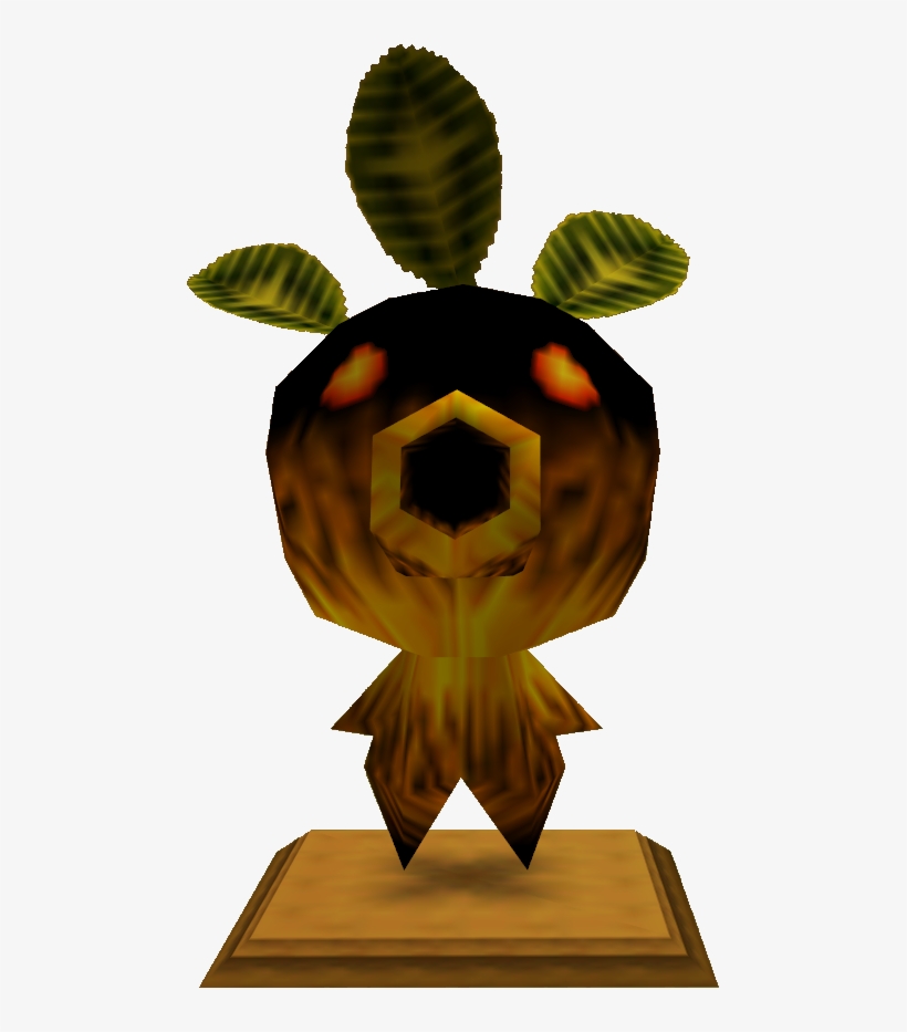 View Samegoogleiqdbsaucenao Deku Statue , - Majora's Mask Deku Statue, transparent png download