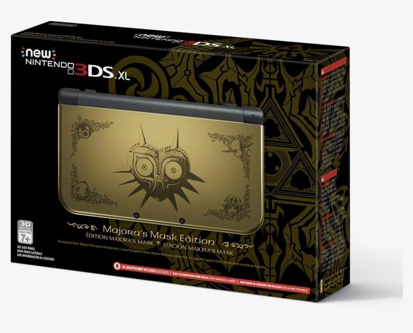 Wow They Took Out The Cool Art And Made It Horizontal - Nintendo 3ds Majoras Mask, transparent png download