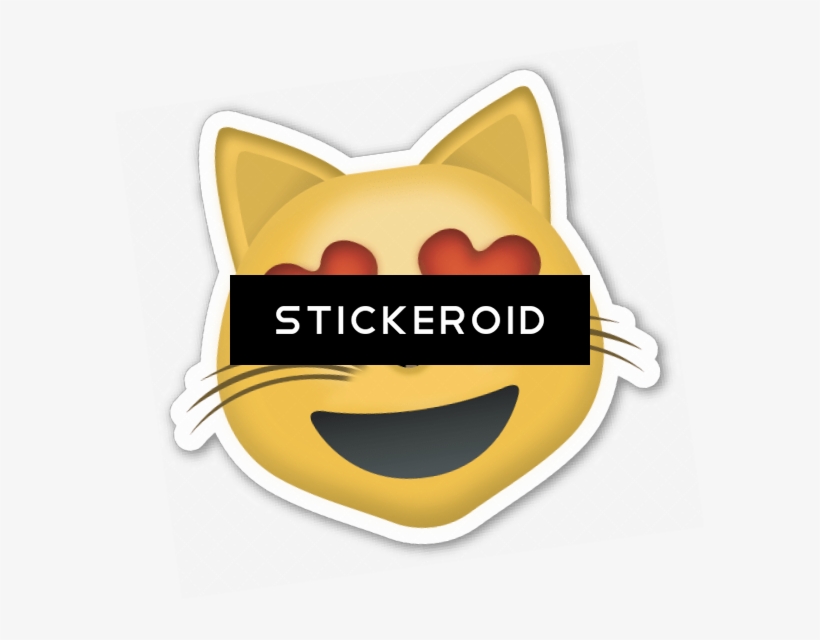 Emoticon Cat - Sticker, transparent png download