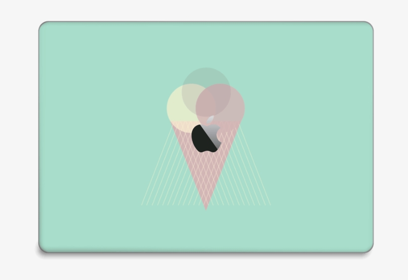 Mint Green Ice Cream - Ice Cream Cone, transparent png download