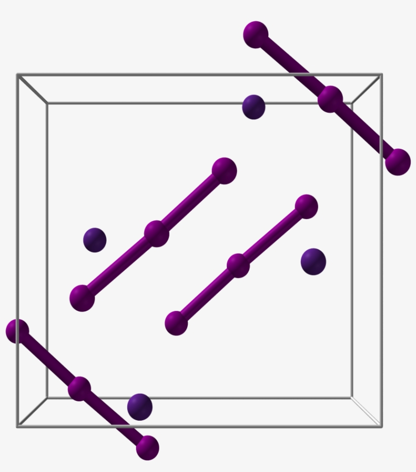Caesium Triiodide Unit Cell 3d Balls - Stained Glass, transparent png download
