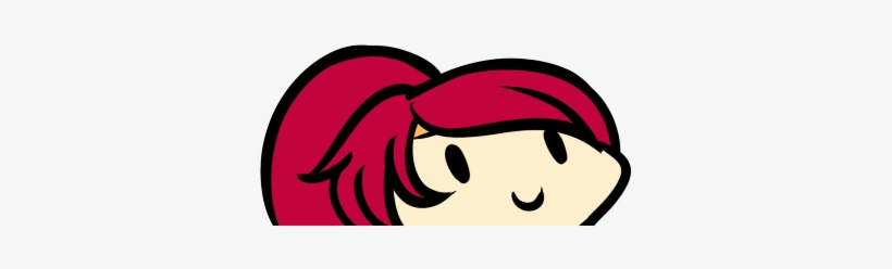 Jaune Arc Pyrrha Nikos Face Red Pink Facial Expression - Hello Gif No Background, transparent png download