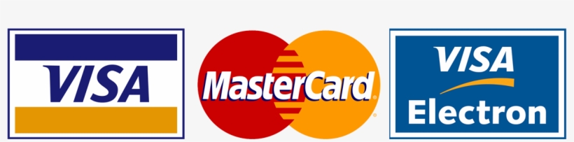 Visa And Mastercard Logo - Visa Mastercard Visa Electron, transparent png download