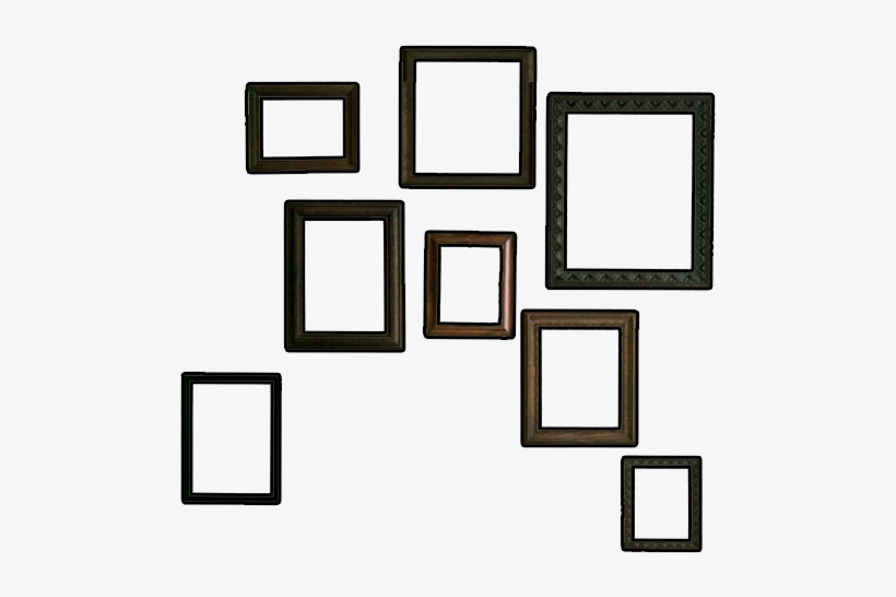 Empty Picture Frame Art, transparent png download