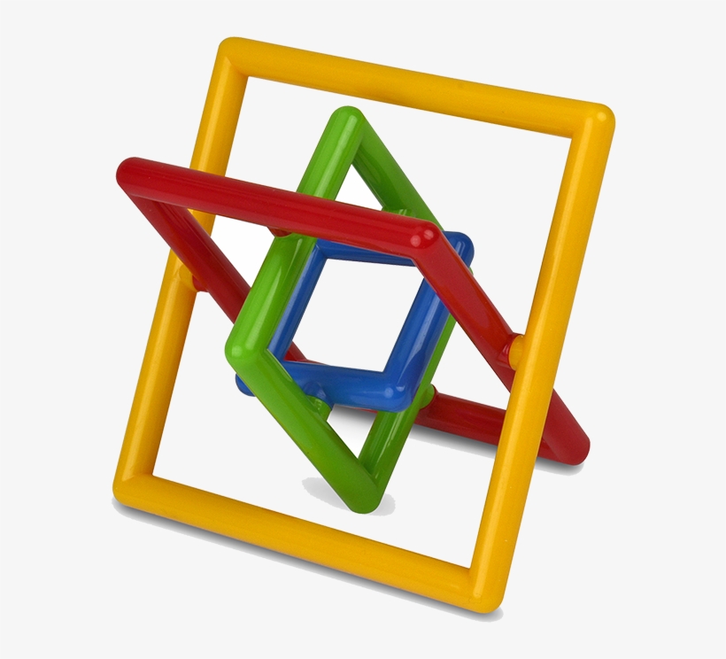 Gyrobi 2 Cuadrado - Square Toy Fidget, transparent png download