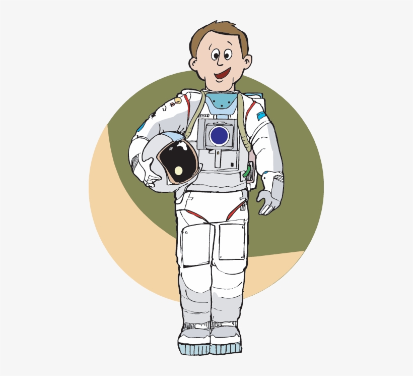 Astronauts Resources Science Trek Idaho Public Television - Astronaut Arm Clipart, transparent png download