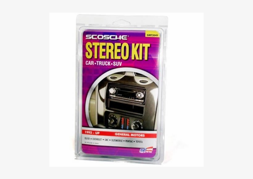 Ended - Scosche Car Stereo Installation Kit For Gm Vehicles, transparent png download
