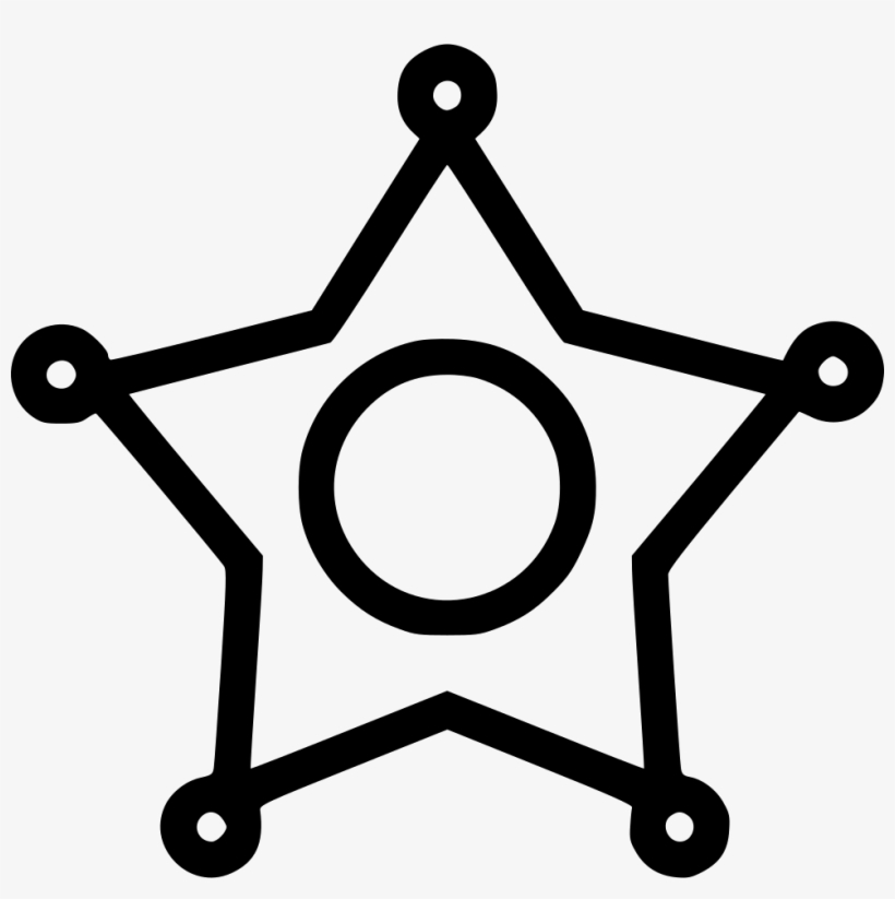 Sheriff Badge Comments - Sheriff, transparent png download
