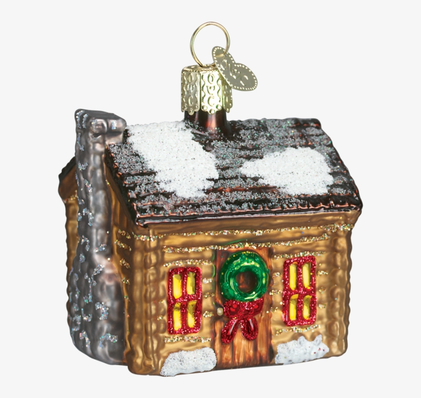 Log Cabin Ornament, transparent png download