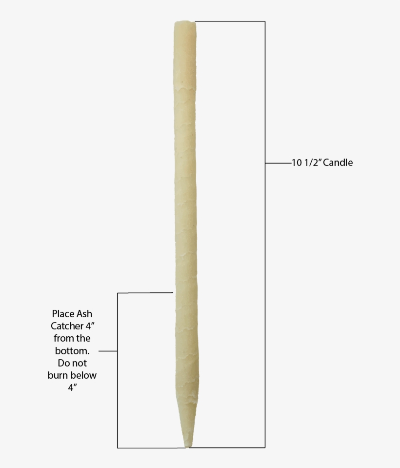 4pk Herbal Paraffin Ear Candles - Wood, transparent png download