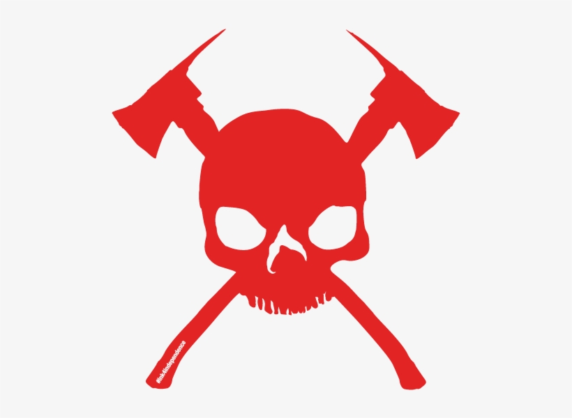 Skull - Simple Black Skull, transparent png download