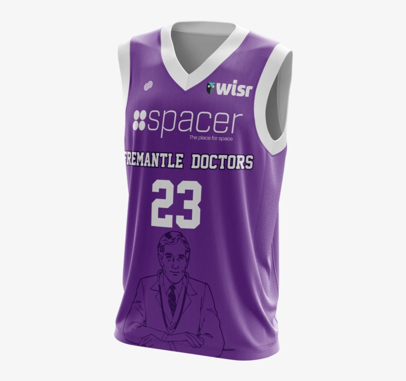 Fremantle Doctors Reversible Basketball Jersey - Jersey, transparent png download