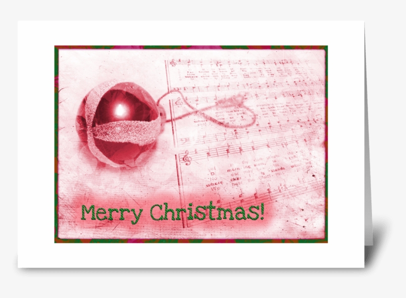 Red Ornament Greeting Card - Mount Trashmore, transparent png download
