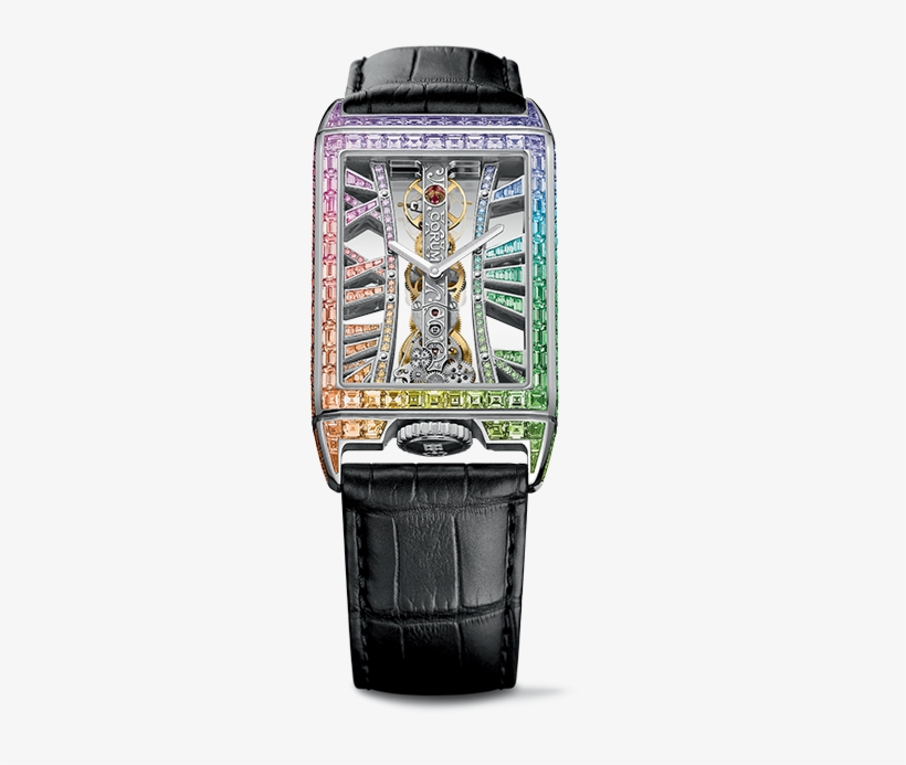 Golden Bridge Rectangle - Corum Watch Golden Bridge Rectangle Cor-123, transparent png download
