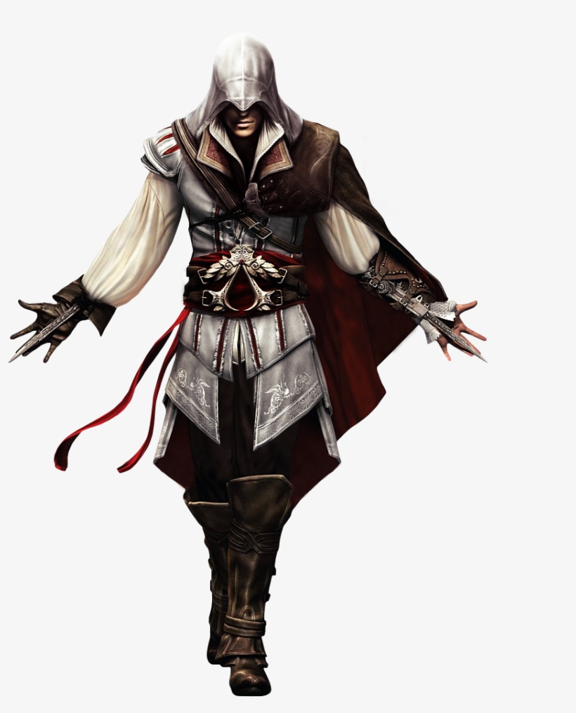 Assassins Creed Render Png - Assassins Creed Ezio, transparent png download