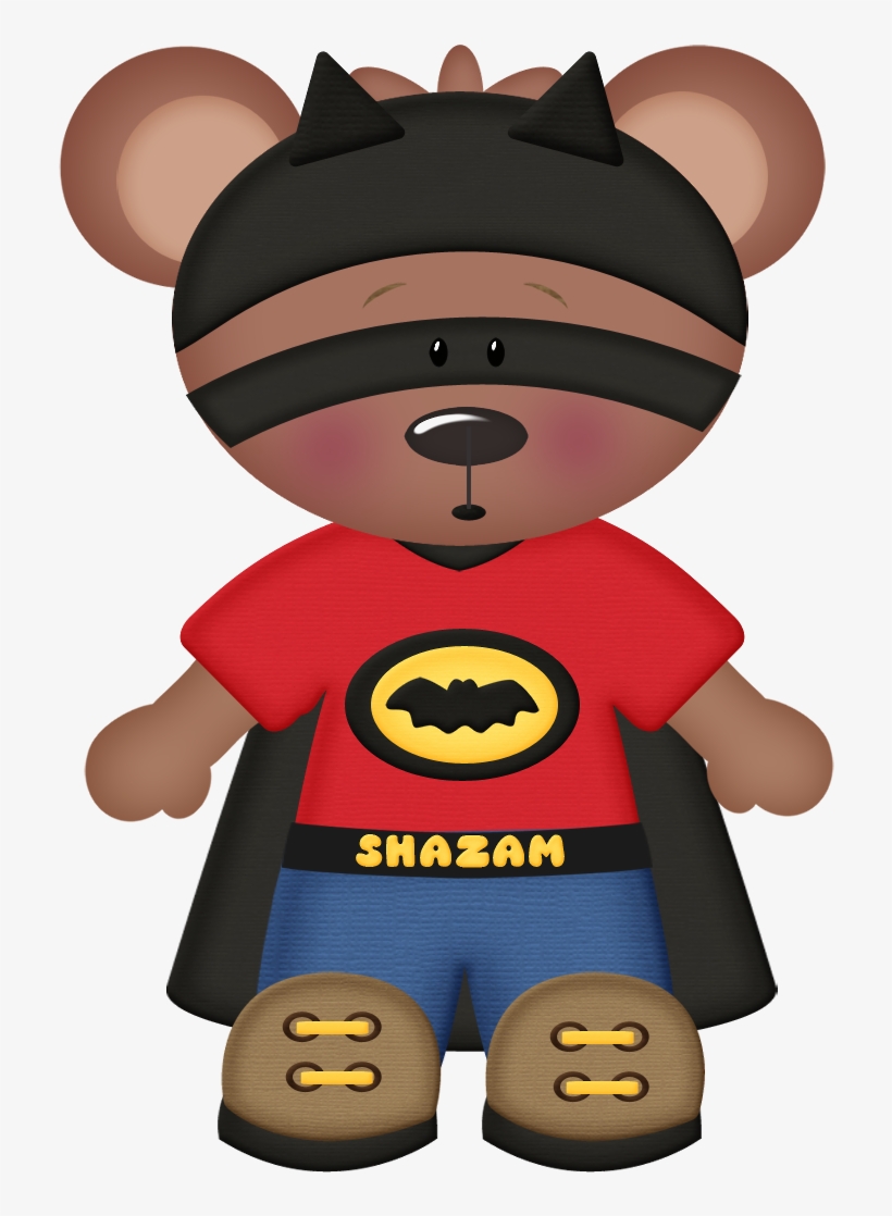 Pet Clipart Superhero - Super Bear Clipart Png, transparent png download