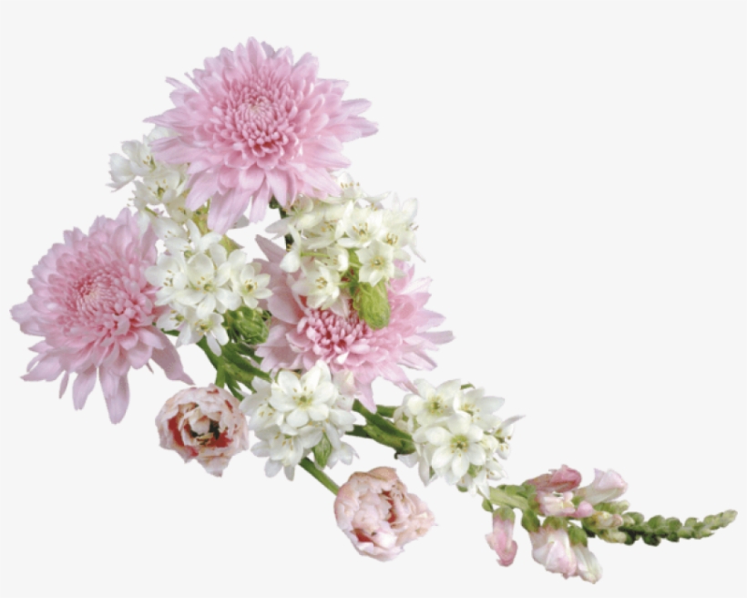 Free Png Transparent Soft Flower Arrangement Png Images - Flowers Clip Art Transparent, transparent png download