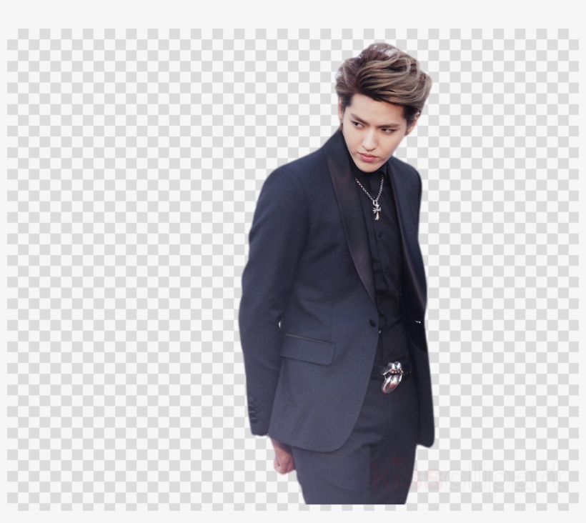 Kris Wu In Suit, transparent png download
