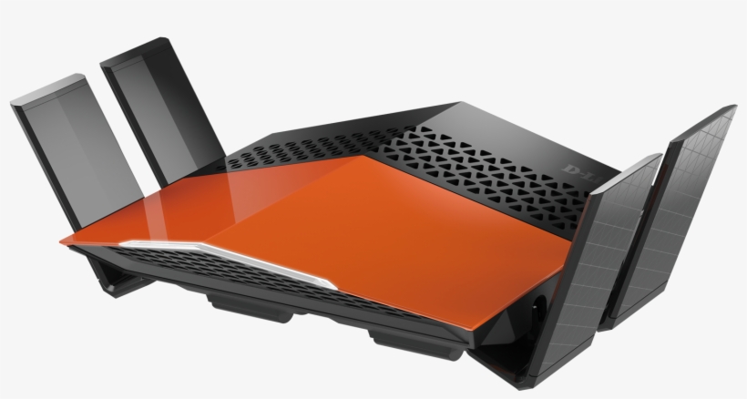 Dir-869 Side Left - D-link Ac1750 Wireless Router - 1750 Mbps - 2.4 Ghz, transparent png download