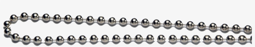 Nickel Plated Continuous Bead Chain, 250 Cm - Centimetre, transparent png download