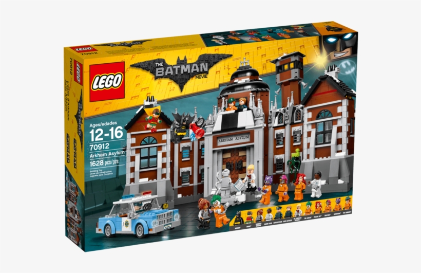 Lego Batman Arkham Asylum Brand New Sydney Location - Lego Batman Movie: Arkham Asylum (70912), transparent png download