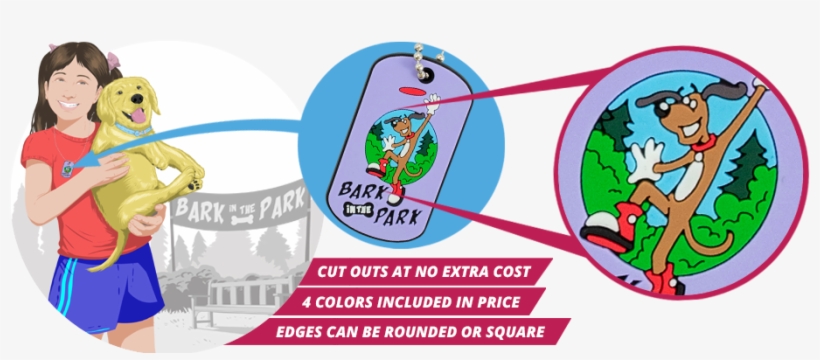 Dog Tags - Graphic Design, transparent png download