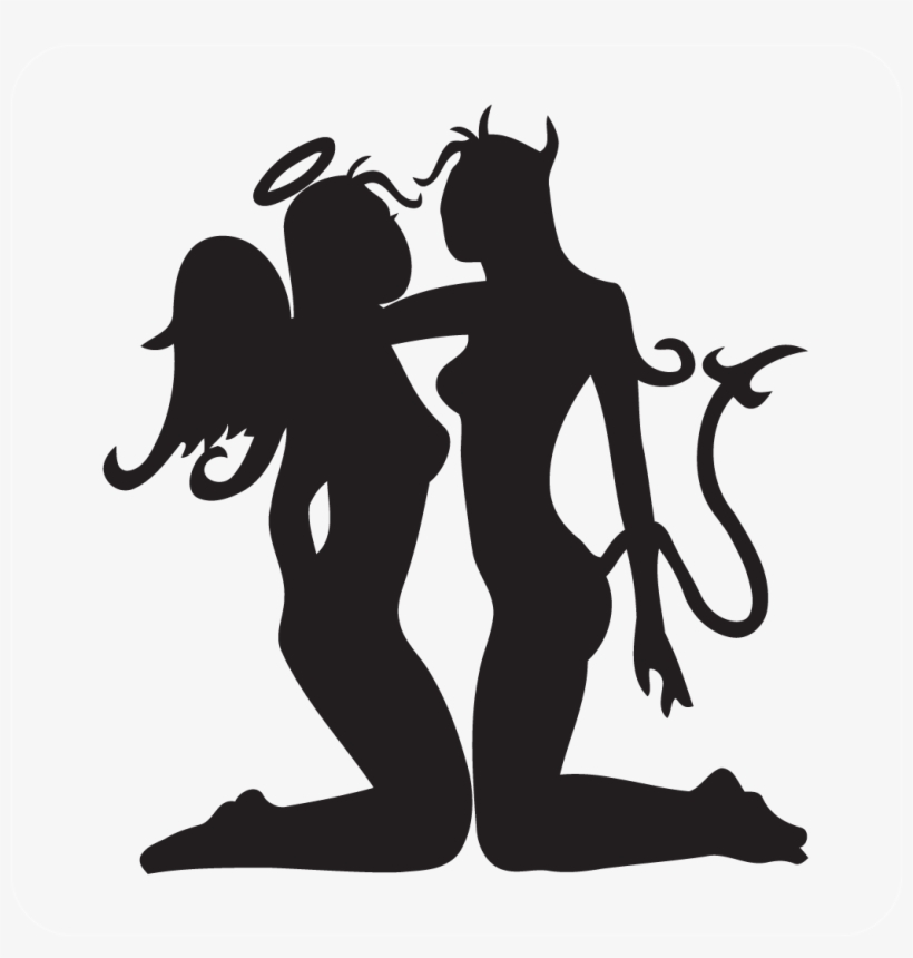 Naughty Angel Devil - Naughty Devil, transparent png download
