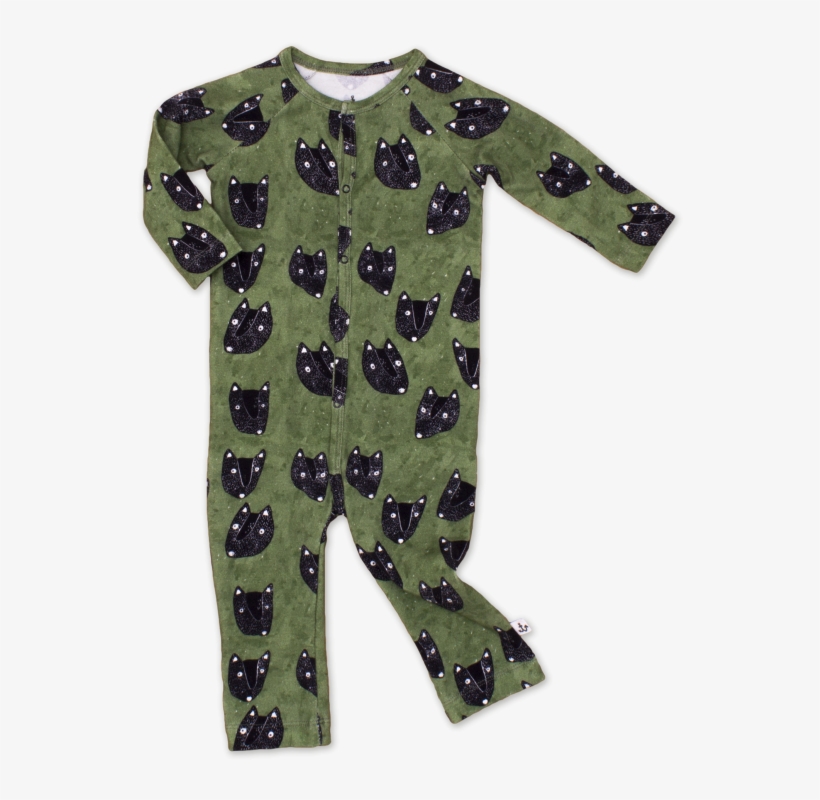 Noé & Zoë Playsuit Skunk - Frog, transparent png download
