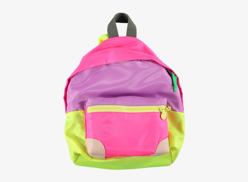 Picture Of "splat" Girls Colour-block Backpack - Color Block Backpack Png, transparent png download