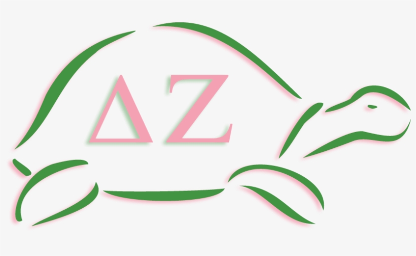 Delta Zeta Mascot Turtle - Delta Zeta Turtle Png, transparent png download