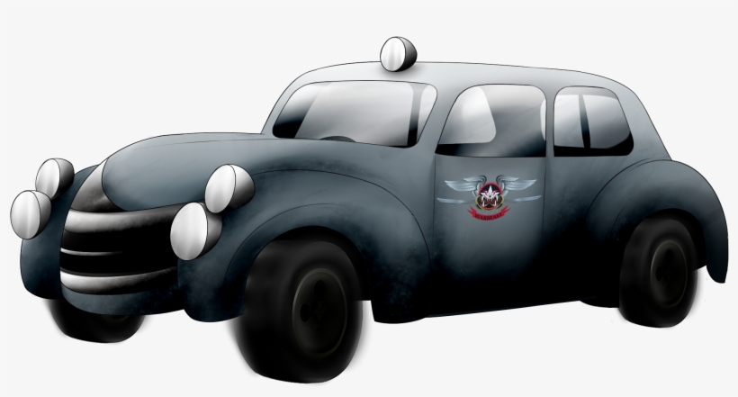 Opening The Car's Bonnet 'pop The Hood' - Antique Car, transparent png download