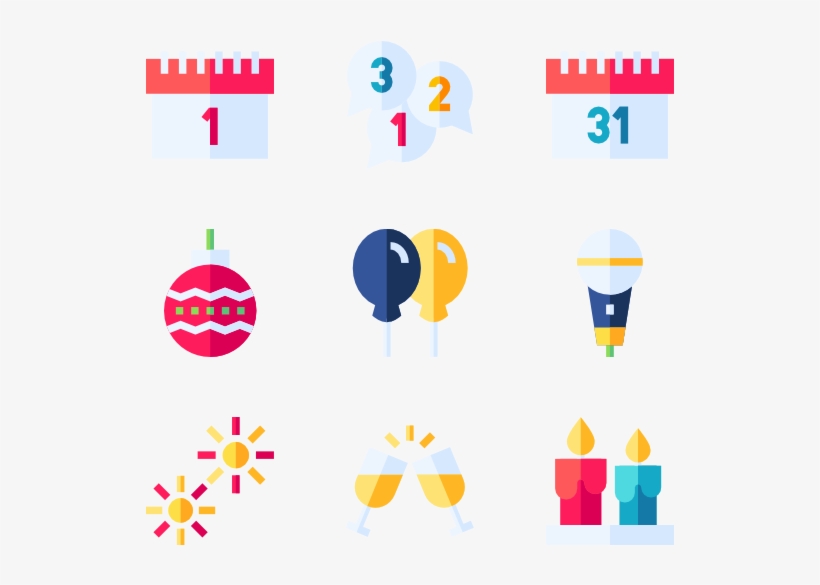 New Year, transparent png download