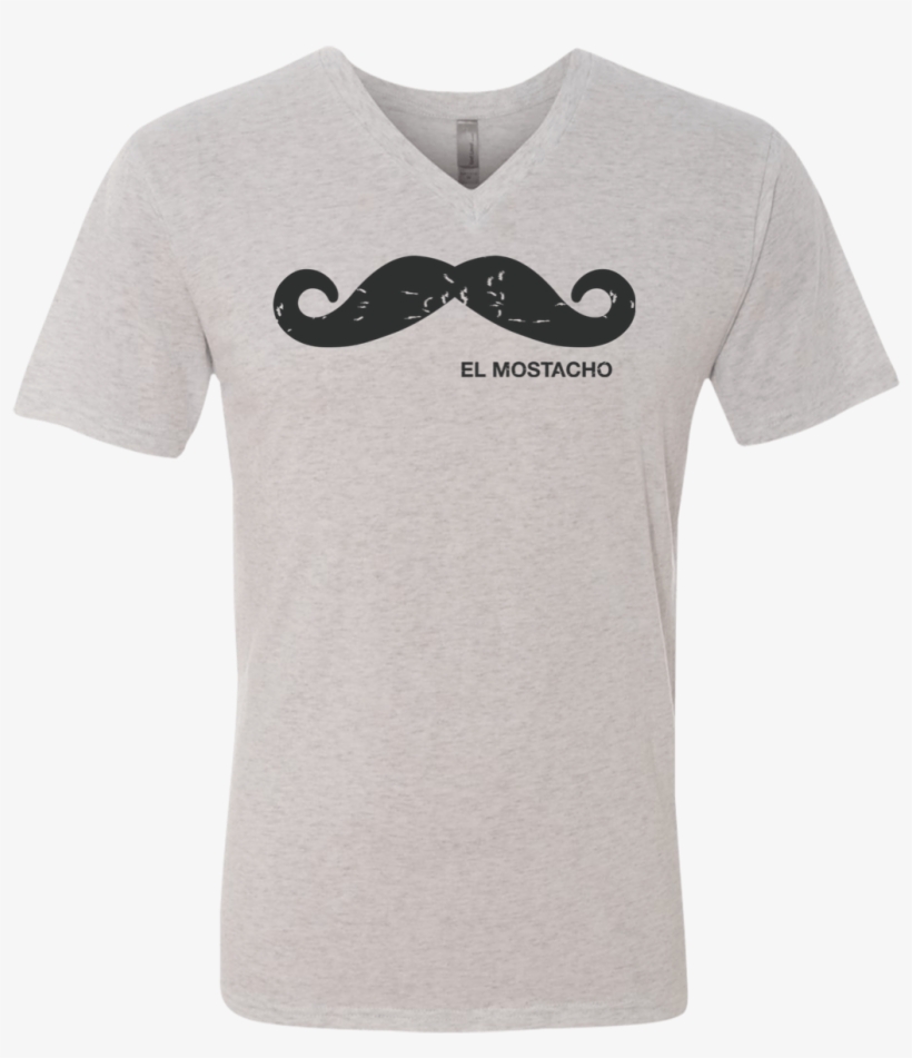 Unisex Next Level Men's Triblend V Neck T Shirt - T-shirt, transparent png download