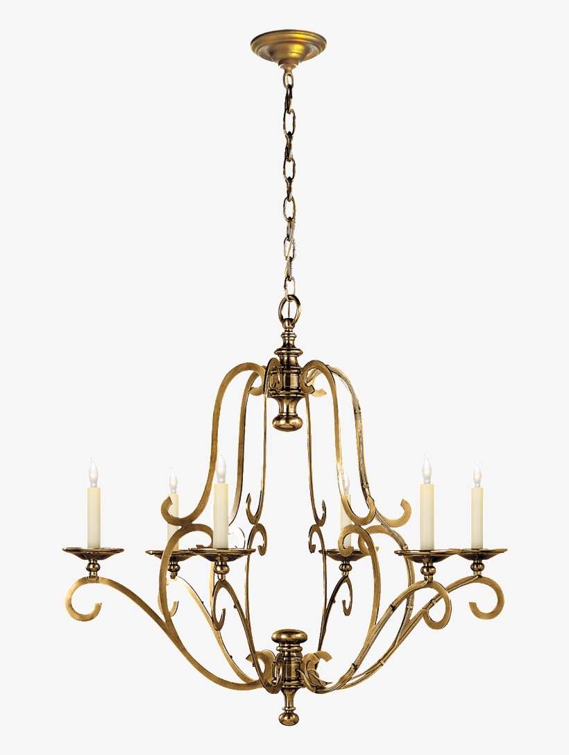 European Candlestick Png Element - Visual Comfort And Company Bkit-chc-1420an-chs-104np, transparent png download