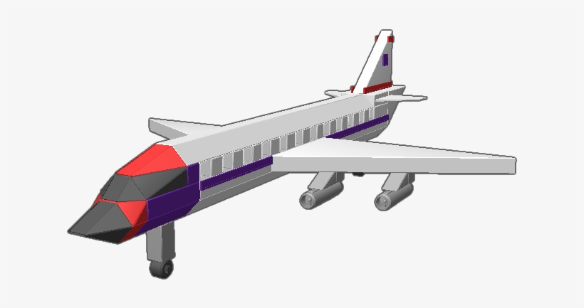 Back In The 1950s 60s And 70s Blocks World Airlins - Model Aircraft, transparent png download