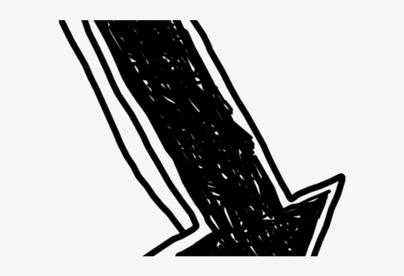 Arrow Png Transparent Images - Chalk Arrow Png, transparent png download