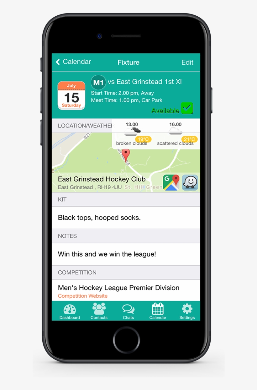 All Of Your Fixture Details Easily Accessible In One - Smartphone, transparent png download