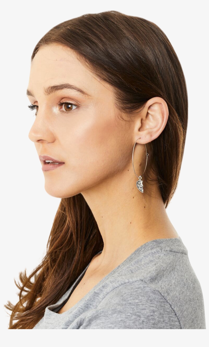 Te Amo Hoops - Earrings, transparent png download