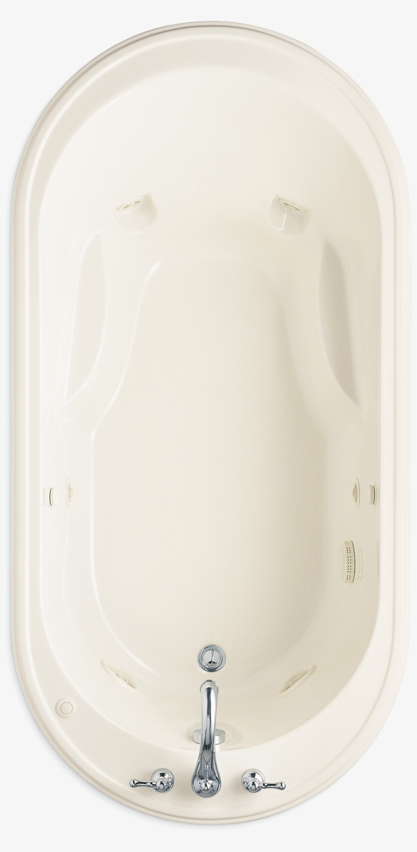 American Standard 2806.048wc.020 Heritage Drop-in Whirlpool,, transparent png download