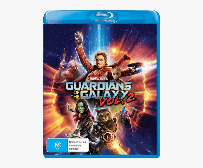 1 Of - Guardian Of Galaxy Vol 2 Blu Ray Dvd, transparent png download