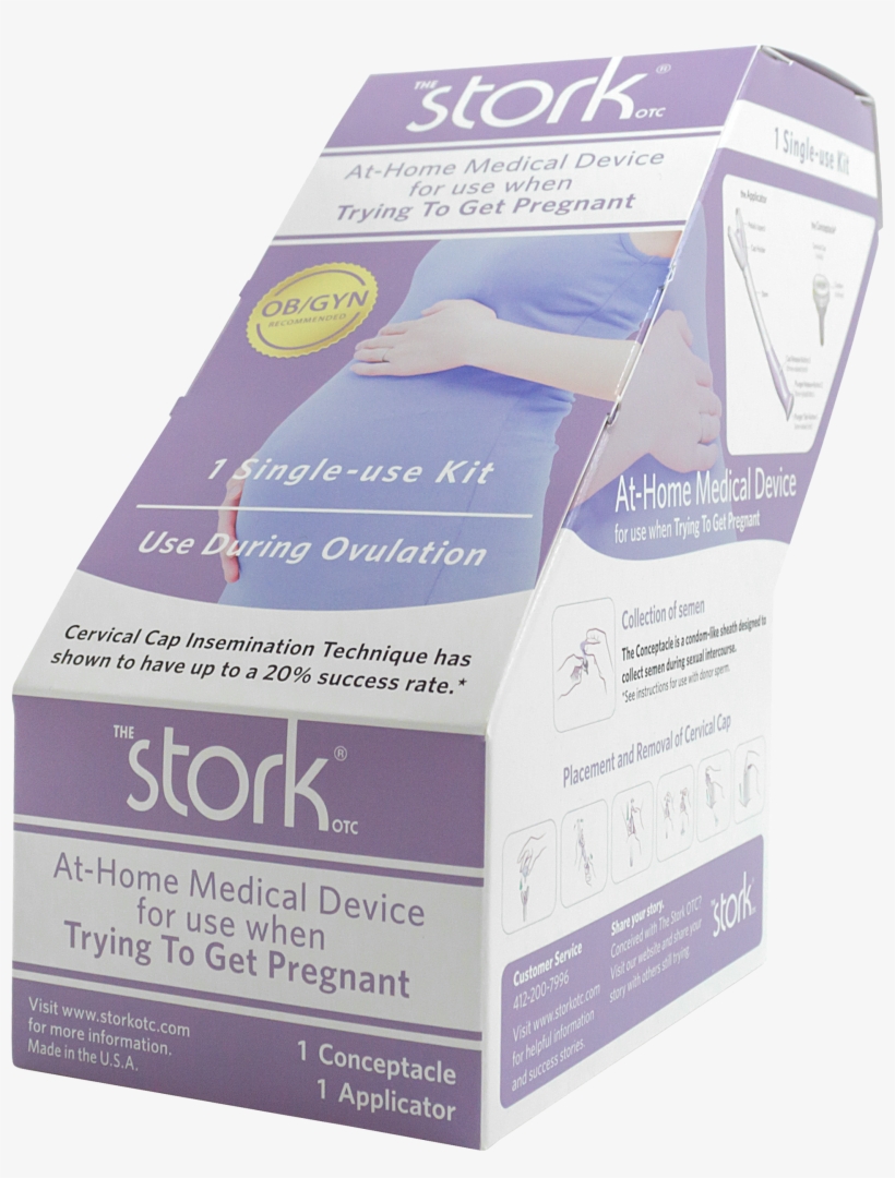 The Stork Otc At-home Conception Aid Single Use Kit - Stork Otc At-home Medical Device, Home Conception Aid,, transparent png download