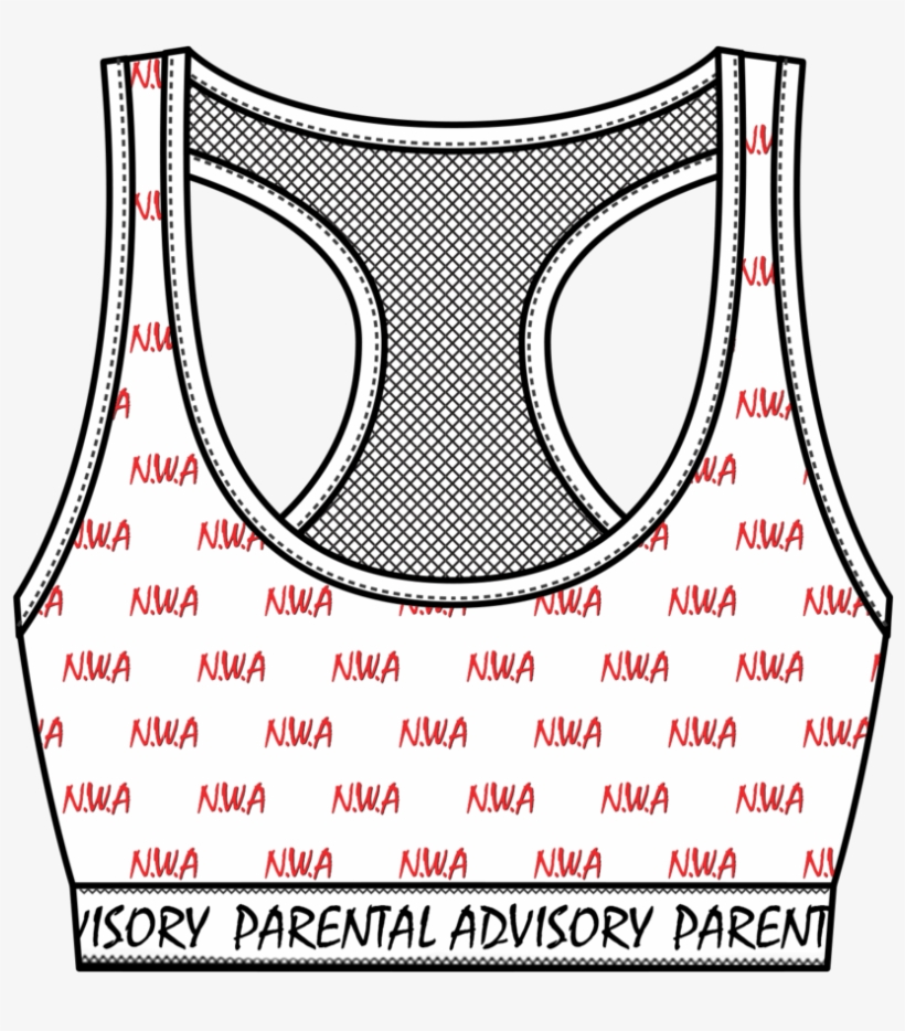 Nwa At Sportsbra, transparent png download