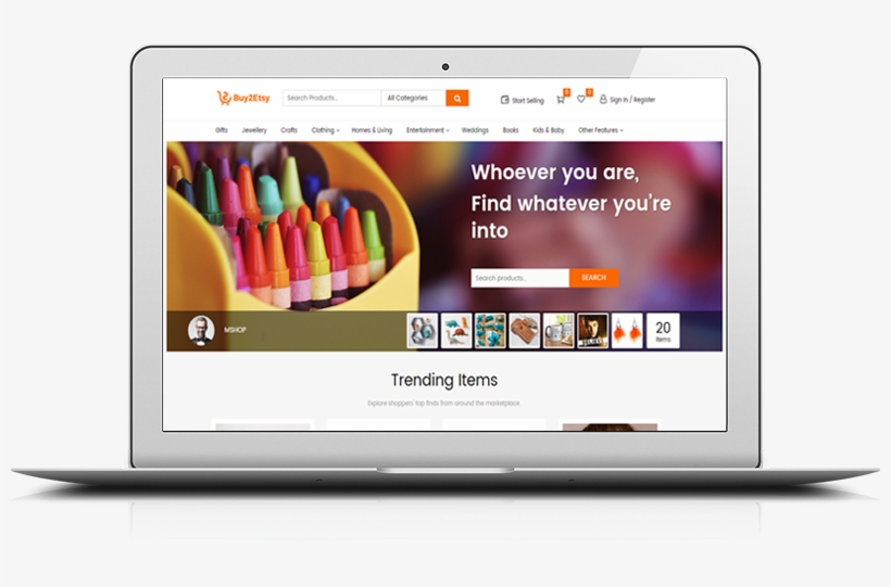 Buy2etsy Could Be A Innovative Etsy Clone, That Is - Journals For Boys To Draw, transparent png download