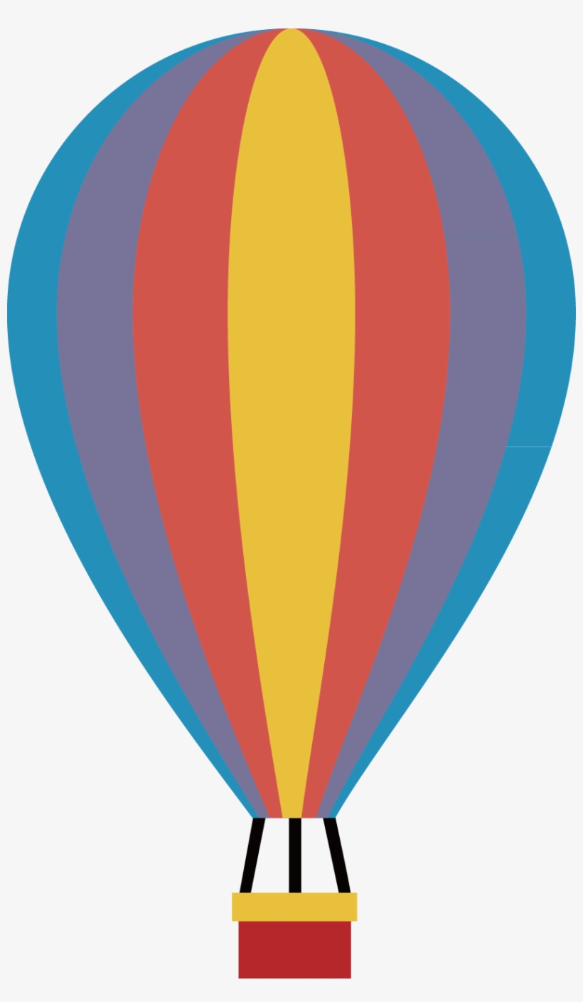 Hot Air Balloon - Balloon Air Png Vector, transparent png download