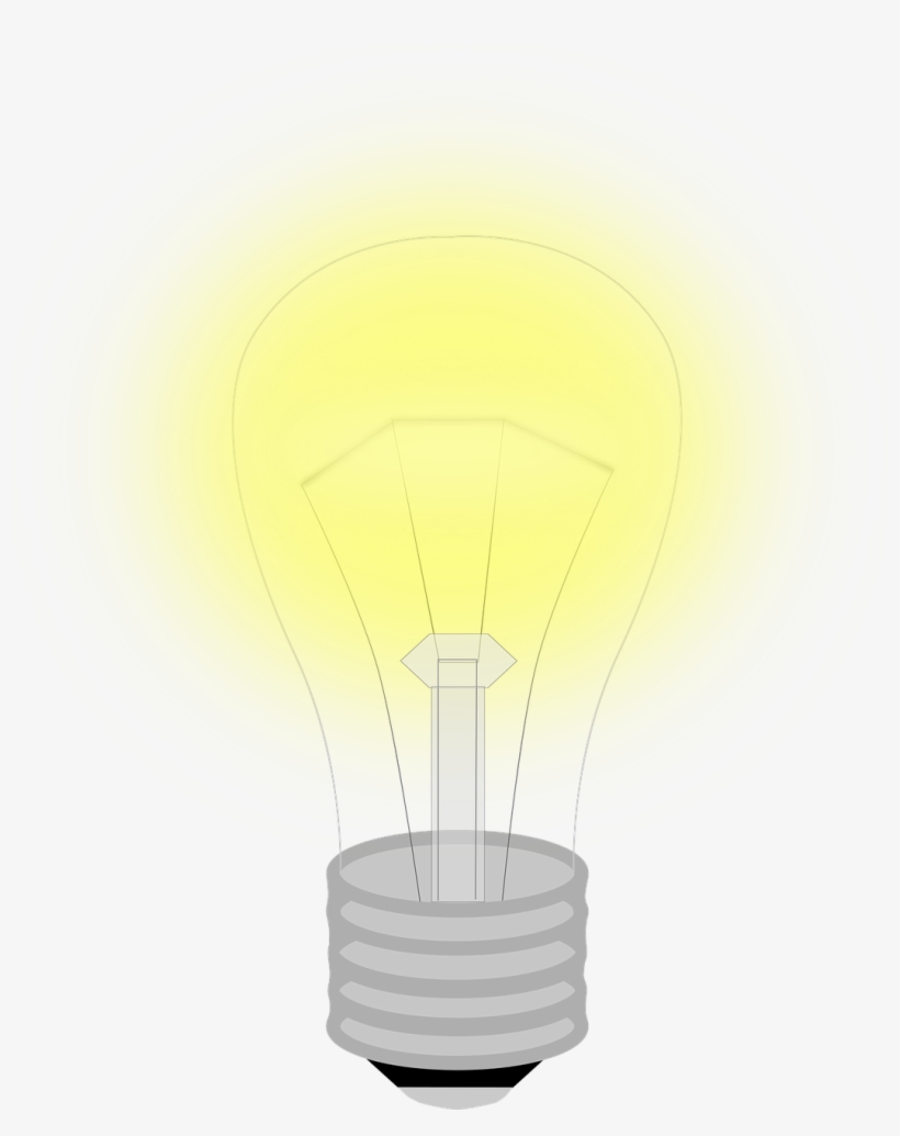 The Light Bulb Light Png Image - Incandescent Light Bulb, transparent png download