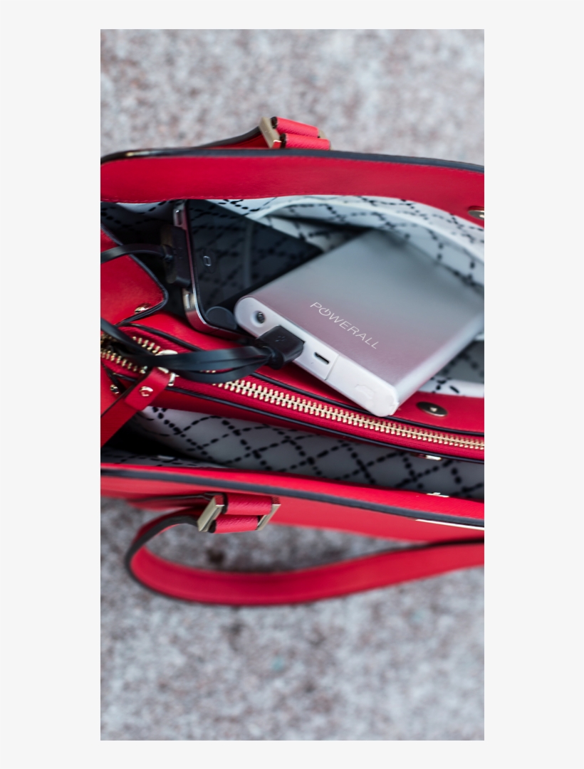 Slim Plus5 Small - Powerall Slim Plus - 9000mah Power Bank, transparent png download