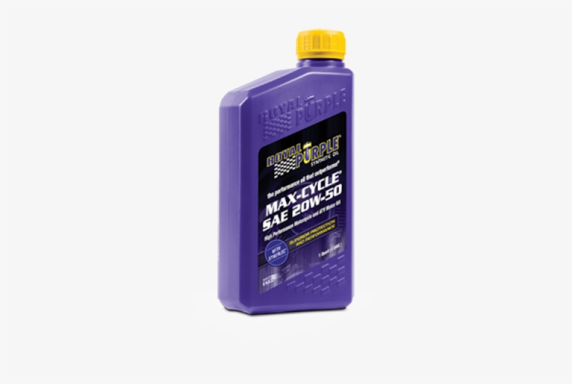 Royal Purple 01316 5w 50 Max Cycle Synthetic Motorcycle - Synthetic Blend 20w50 Motorcycle Oil, transparent png download