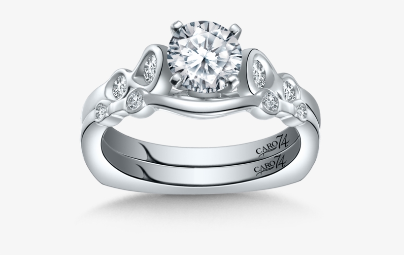 Engagement Ring Set - Ring, transparent png download