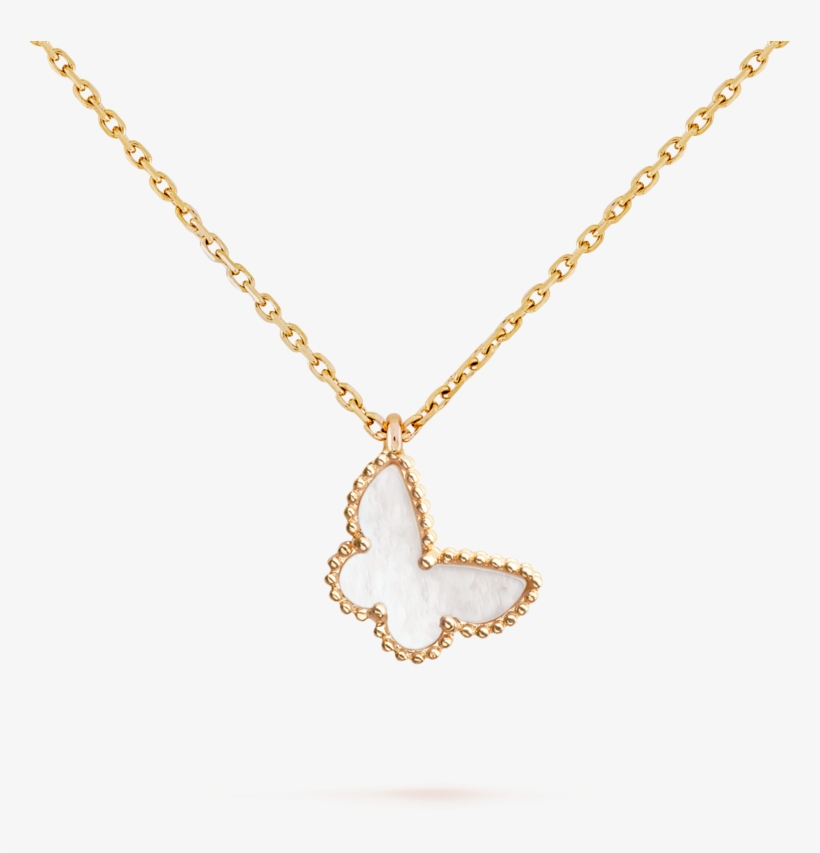 Van Cleef Alhambra Diamond Pendant, transparent png download